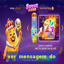 ver mensagem do bingo da amizade